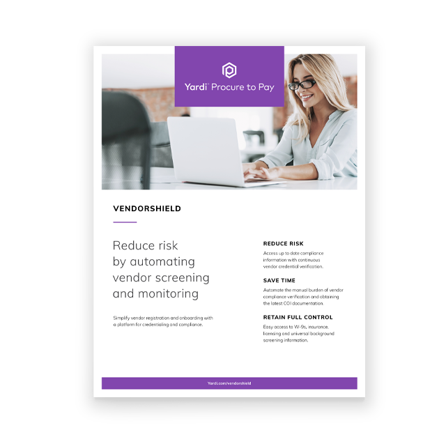 VendorShield Brochure