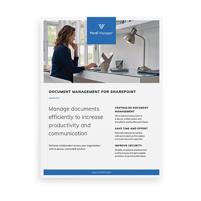 Document Management for SharePoint Brochure