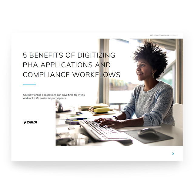 5 Benefits of Digitizing PHA Applications & Compliance Workflows Ebook