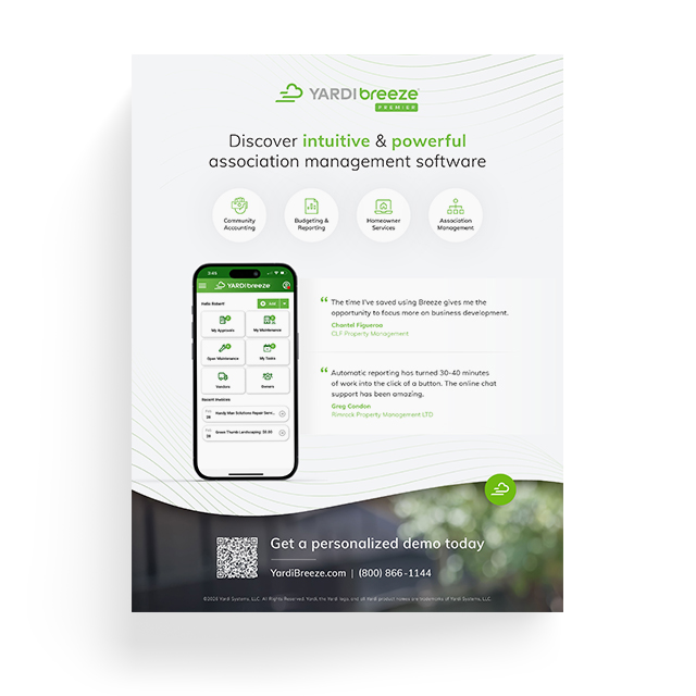 Yardi Breeze Premier Condo-HOA Brochure