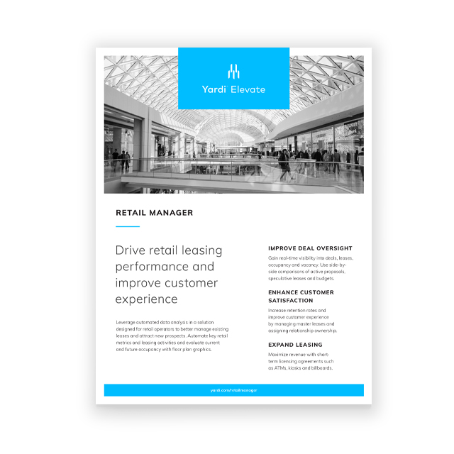 Retail Manager Brochure
