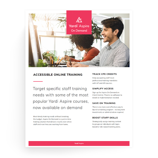 Aspire On Demand Brochure