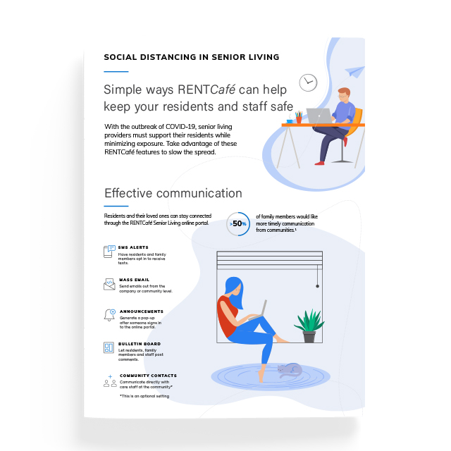 Social Distancing in RentCafe Senior Living