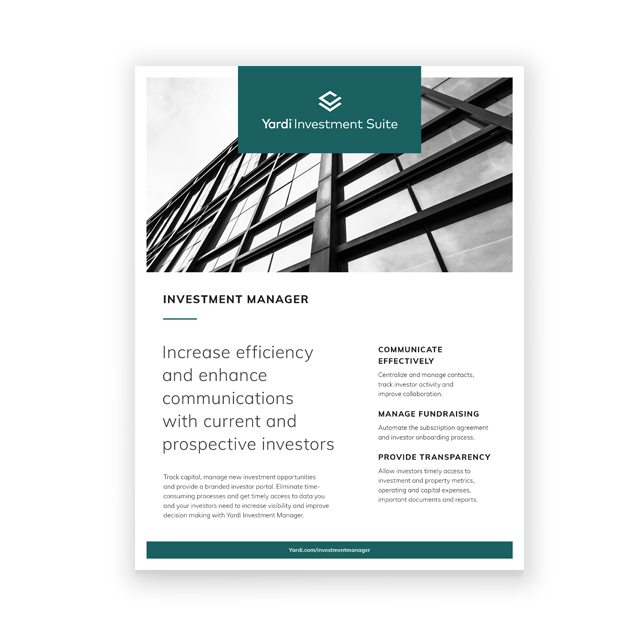 Investment Manager Brochure