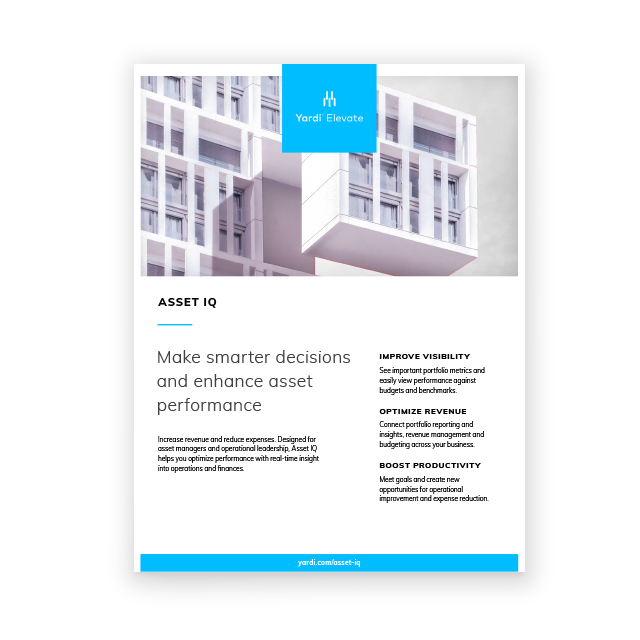 Asset IQ Brochure