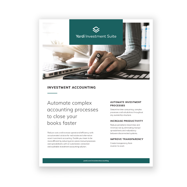 Investment Accounting Brochure