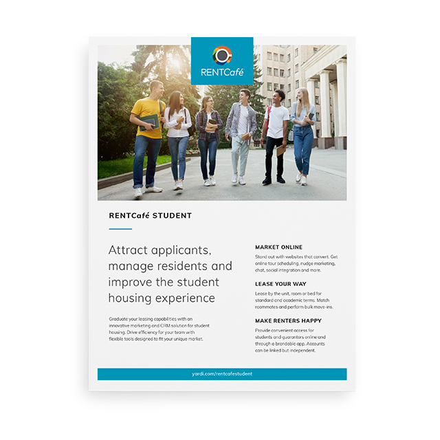 RentCafe Student Brochure