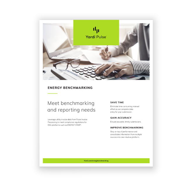 Pulse Energy Benchmarking Brochure