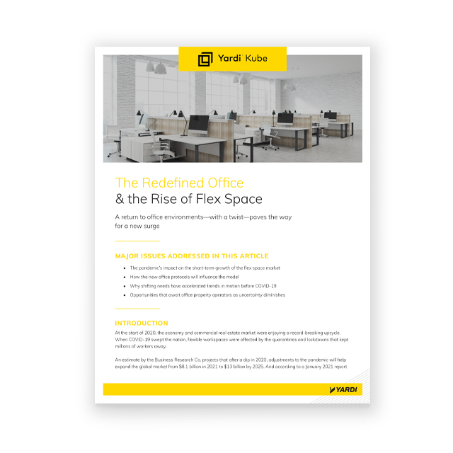 The Redefined Office & the Rise of Flex Space