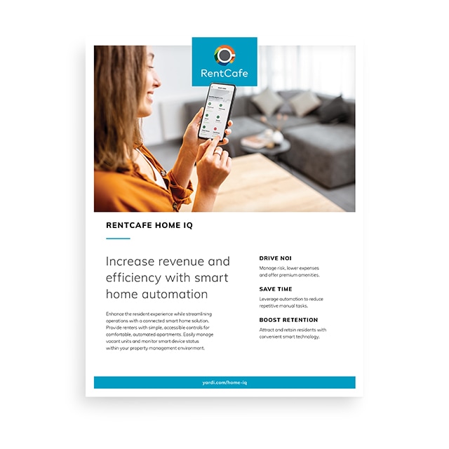 RentCafe Home IQ Brochure
