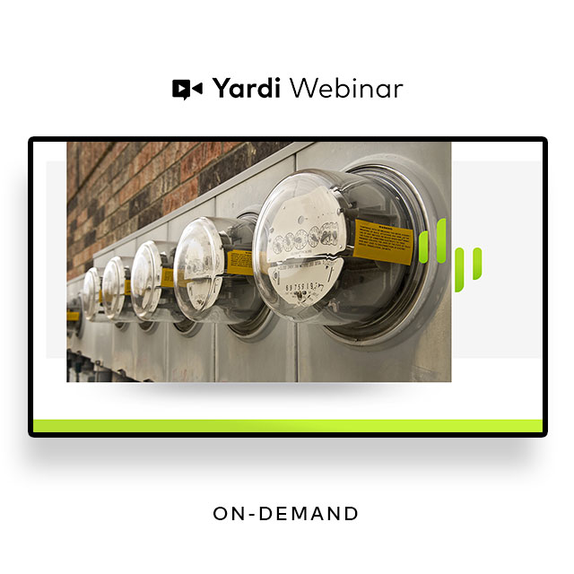 Yardi Energy Suite for Residential Webinar