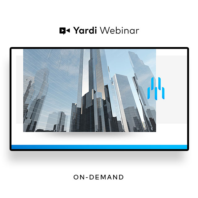 Yardi Lease Manager Webinar