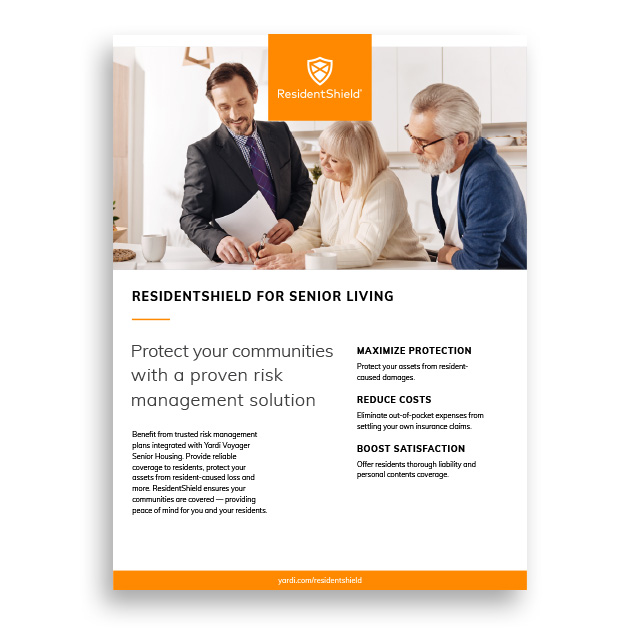 ResidentShield for Senior Living Brochure