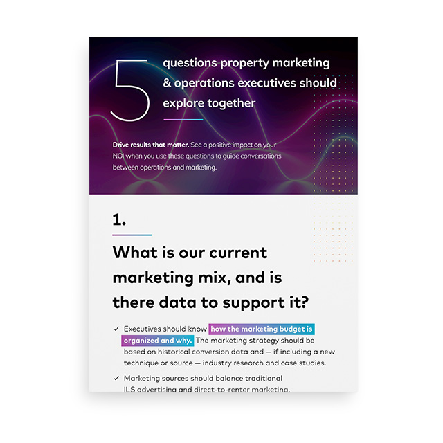 5 Important Questions To Ask Your Property Marketing Team