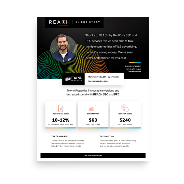 Client Story: Towne Properties on SEO & PPC