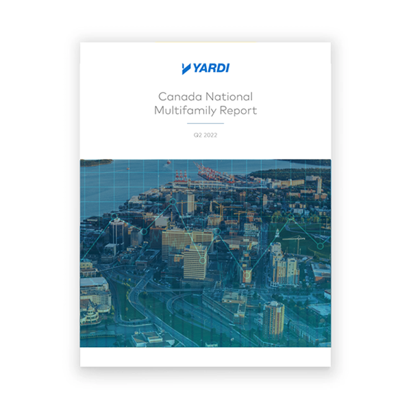 Multifamily National Report for Canada for Q1 2022