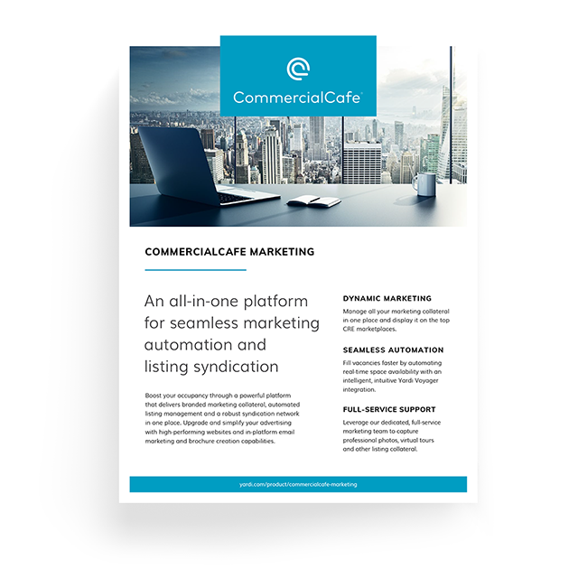 CommercialCafe Marketing Brochure