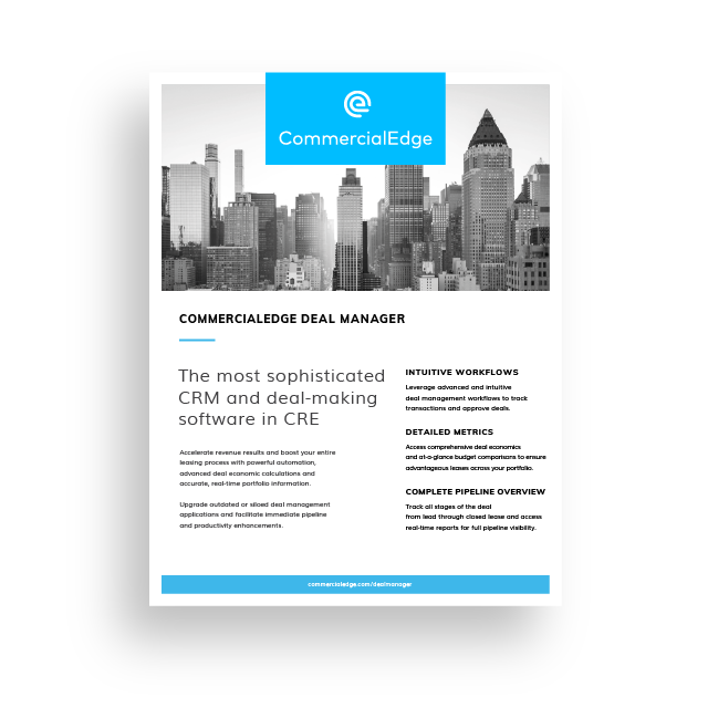 CommercialEdge Deal Manager Brochure
