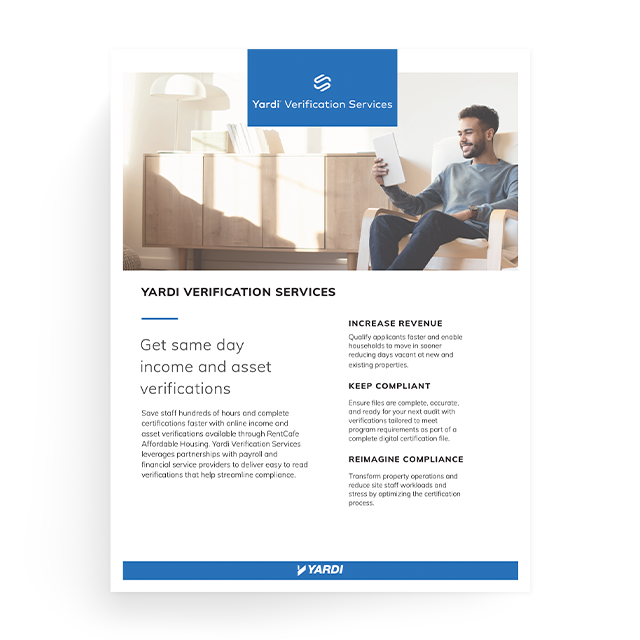 Verification Services Brochure