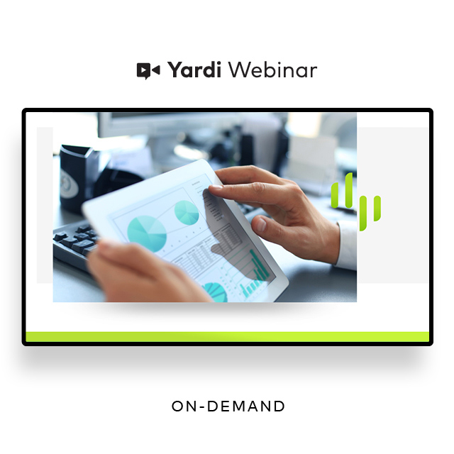 Yardi ESG Webinar