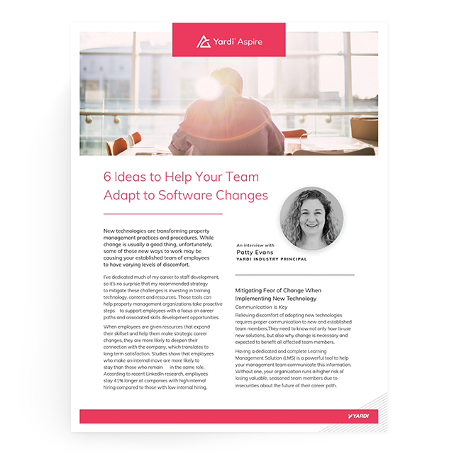 6 Ideas to Help Your Team Adapt to Software Changes