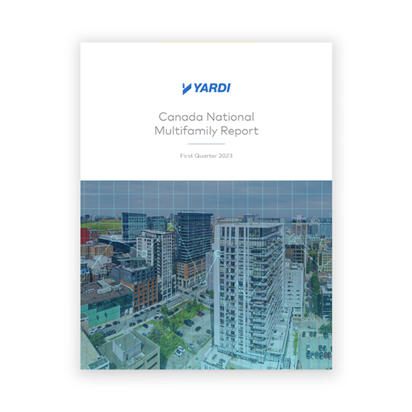 Multifamily National Report for Canada for Q1 2023