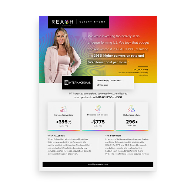 Client Story: Internacional on REACH SEO & PPC