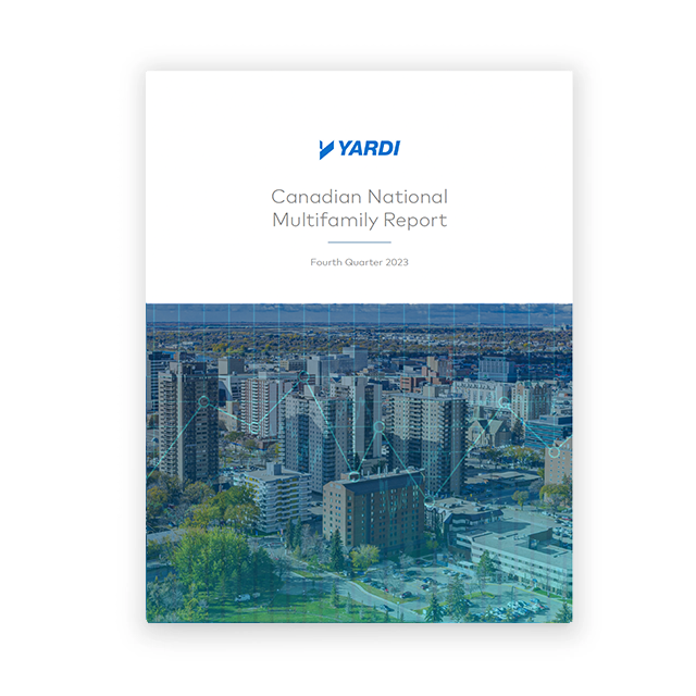 Multifamily National Report for Canada Q4 2023