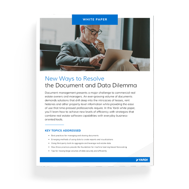 New Ways to Resolve the Document and Data Dilemma White Paper