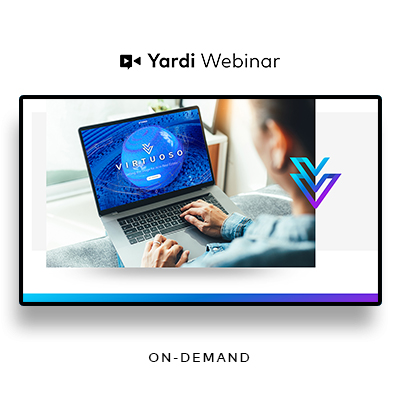 Yardi Virtuoso for Multifamily Webinar 