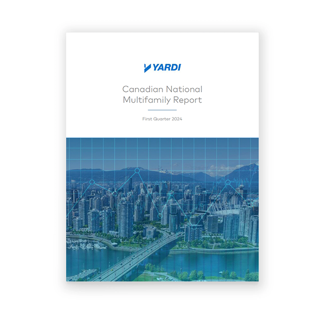 Multifamily National Report for Canada Q1 2024
