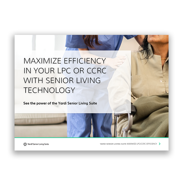 Maximize Efficiency in Your LPC or CCRC with Senior Living Technology
