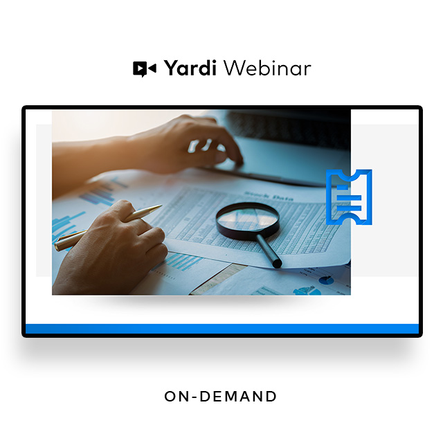 Yardi Case Manager for Affordable Housing