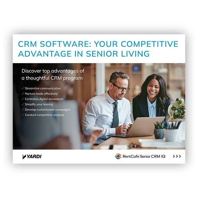 CRM Software: Your Competitive Advantage in Senior Living