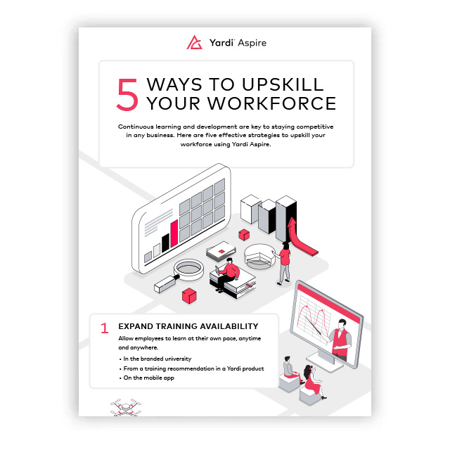 5 Ways to Upskill Your Workforce Infographic