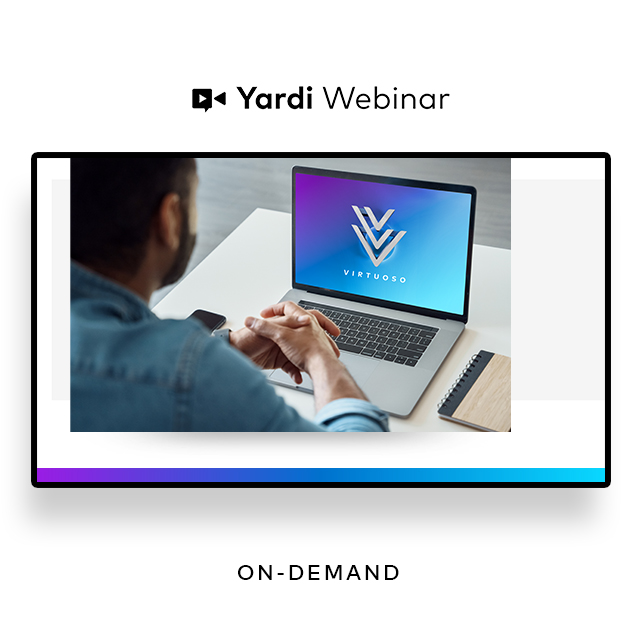 Introducing the Yardi Virtuoso App Webinar