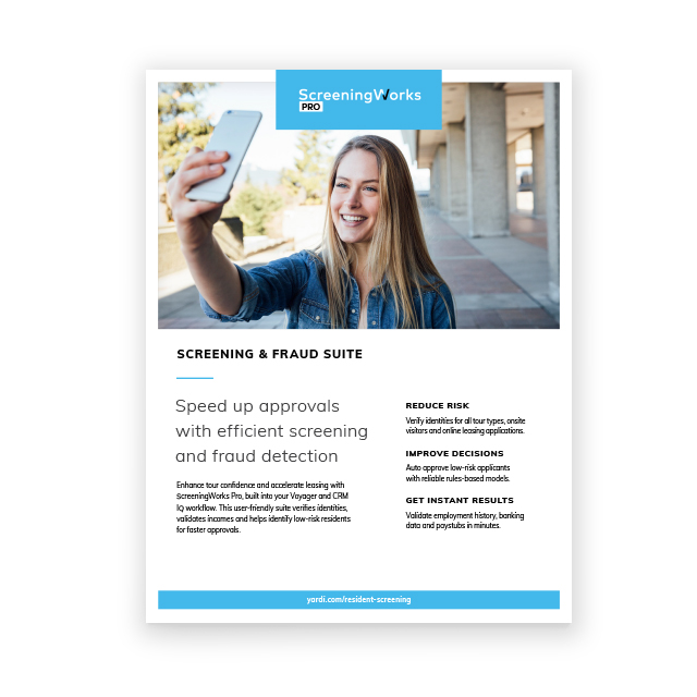 ScreeningWorks Pro - Screening and Fraud Suite