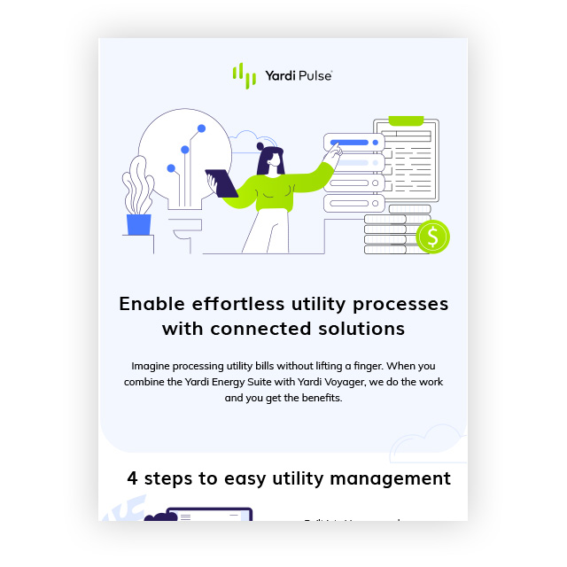 Simplify Commercial Utilities with Yardi