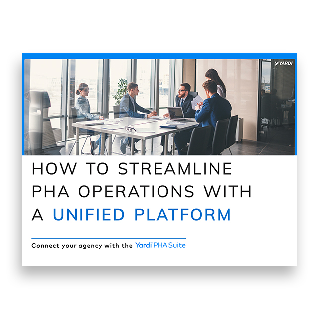 How to Streamline PHA Operations with a Unified Platform