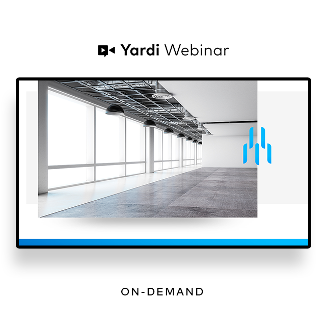 Yardi Floorplan Manager Webinar