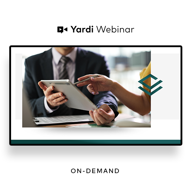 Yardi Acquisition Manager Webinar