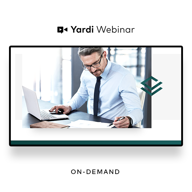 Yardi Debt Manager Lender Webinar