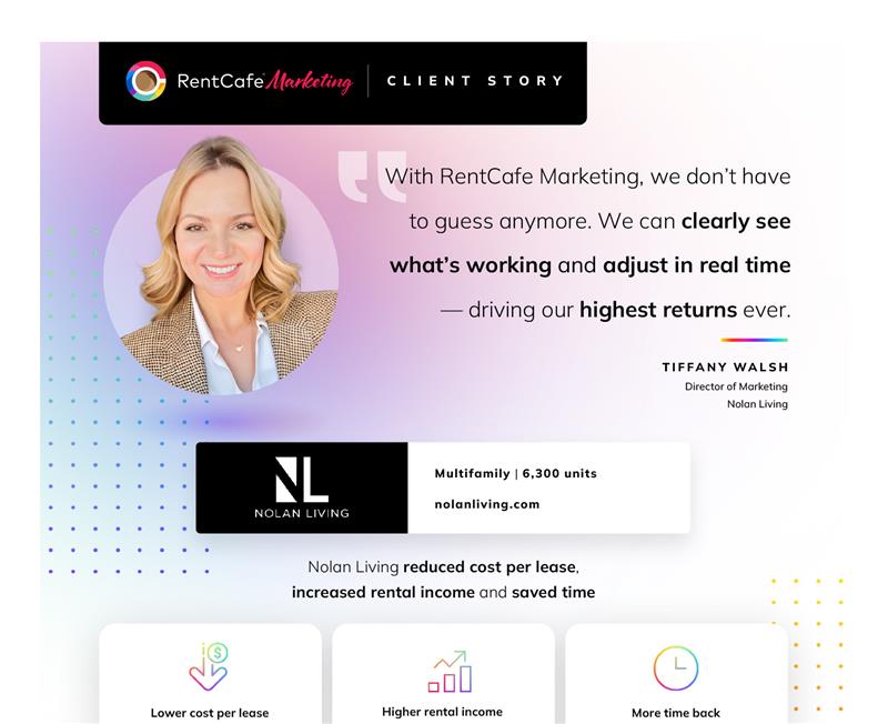 Nolan Living on RentCafe Marketing
