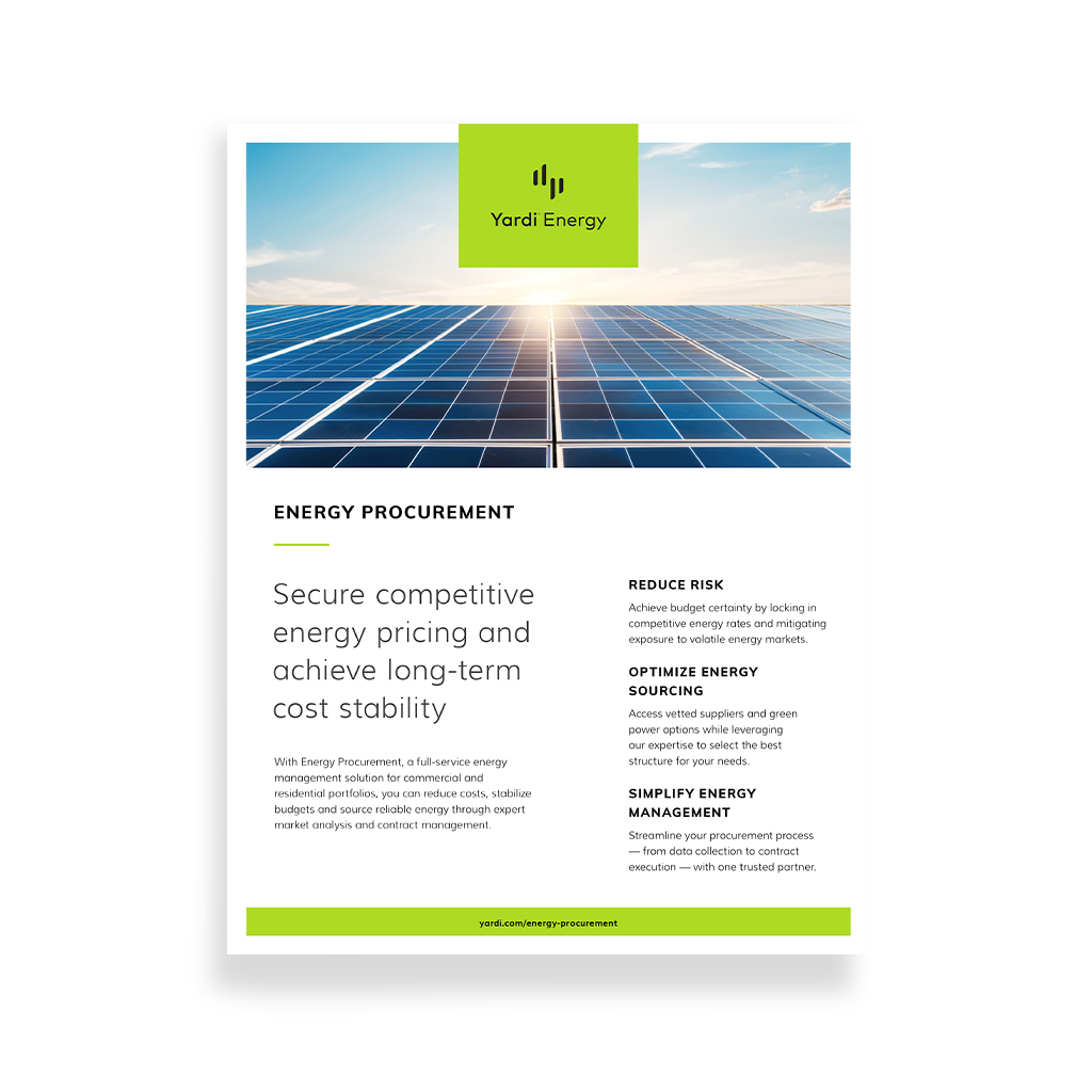 Energy Procurement Brochure