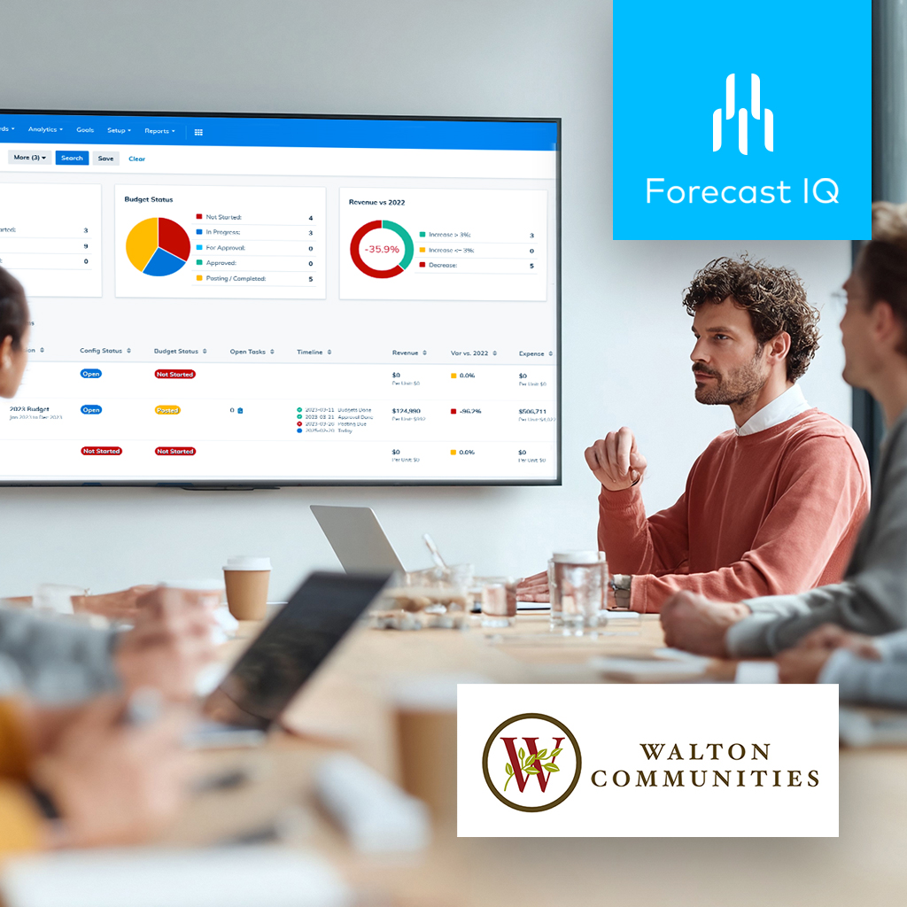 Walton Communities' success on Forecast IQ