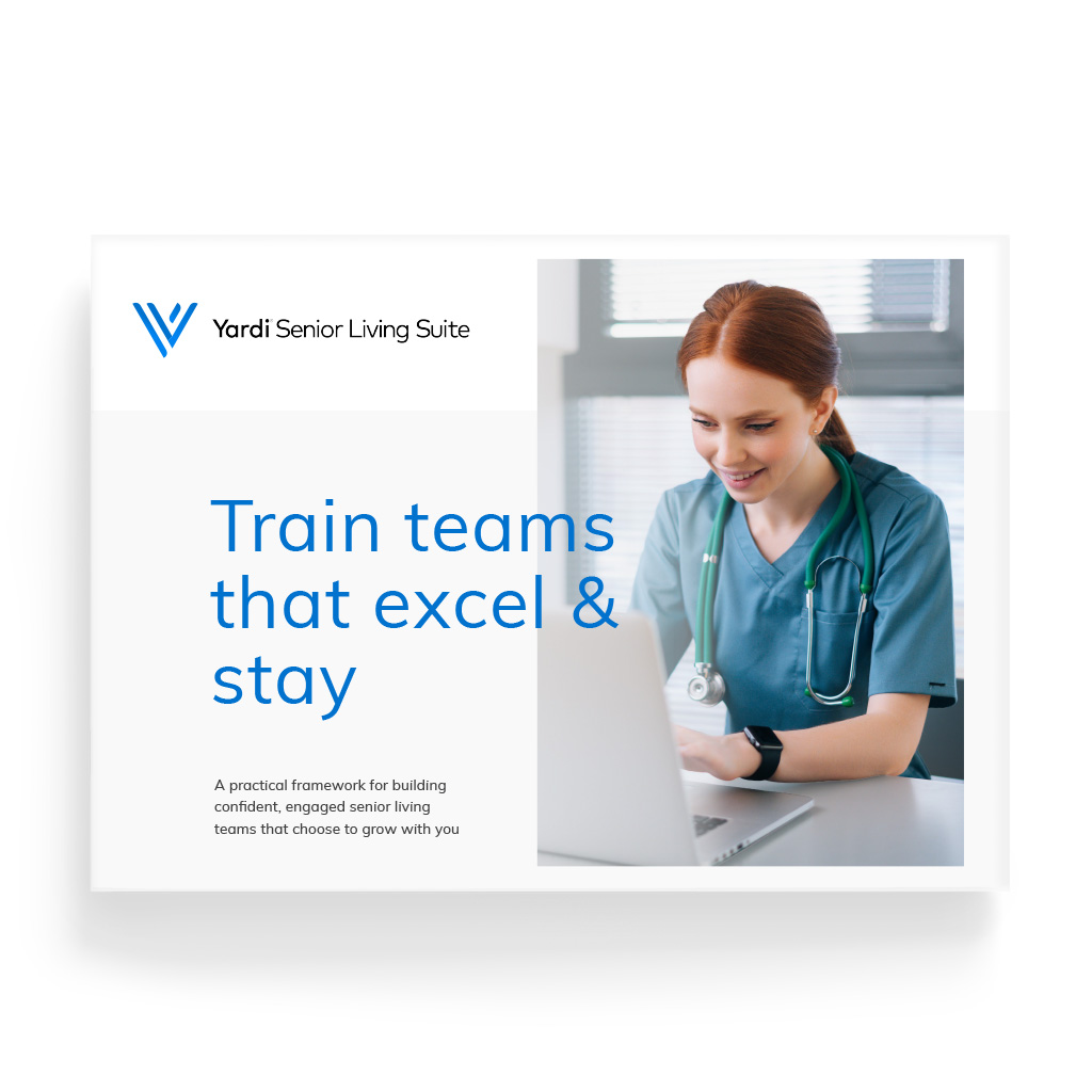 Train teams that excel and stay in senior living