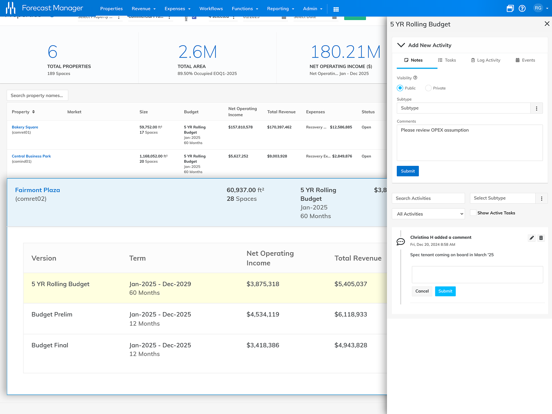 Forecast Manager - Budget & Forecast Software