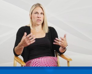 Still frame from a Voyager 8 success story video