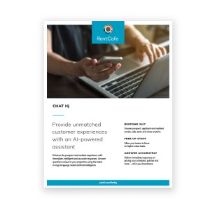 RentCafe Chat IQ Brochure