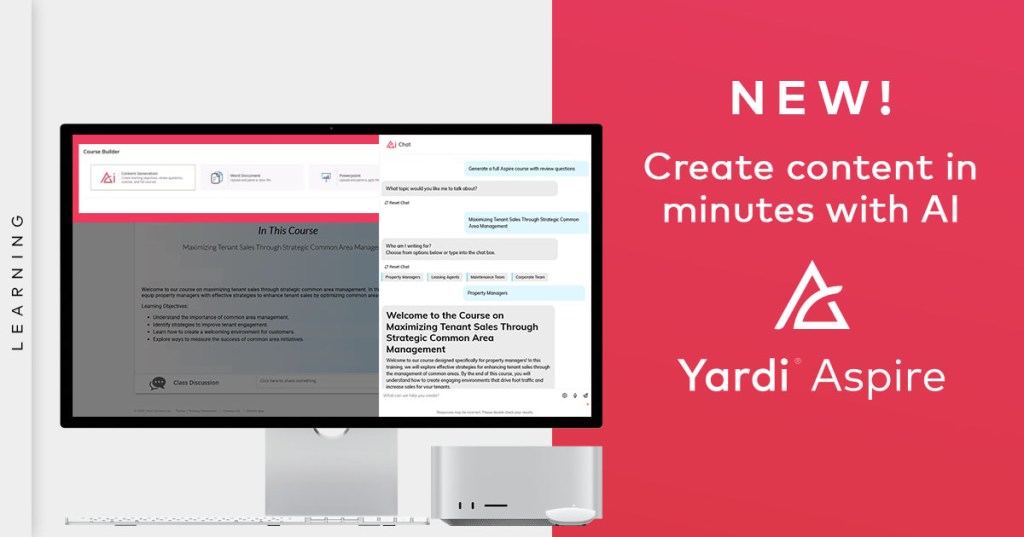 New: Create content in minutes with Aspire AI